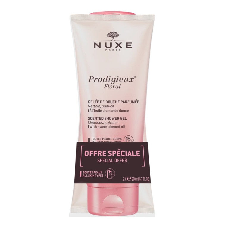 Nuxe Offre Prodigieux® Floral Gelée de Douche Parfumée 200 ml Lot de 2 Nuxe Offre Prodigieux® Floral Gelée de Douche Parfumée 200 ml Lot de 2