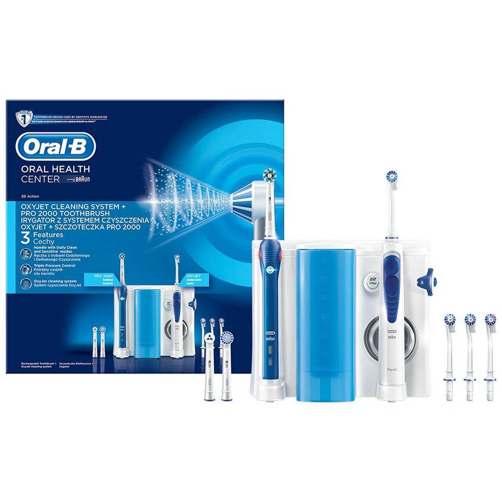 Oral-b Pro 2000 Combine Dentaire Oxyjet Oral-b Pro 2000 Combine Dentaire Oxyjet