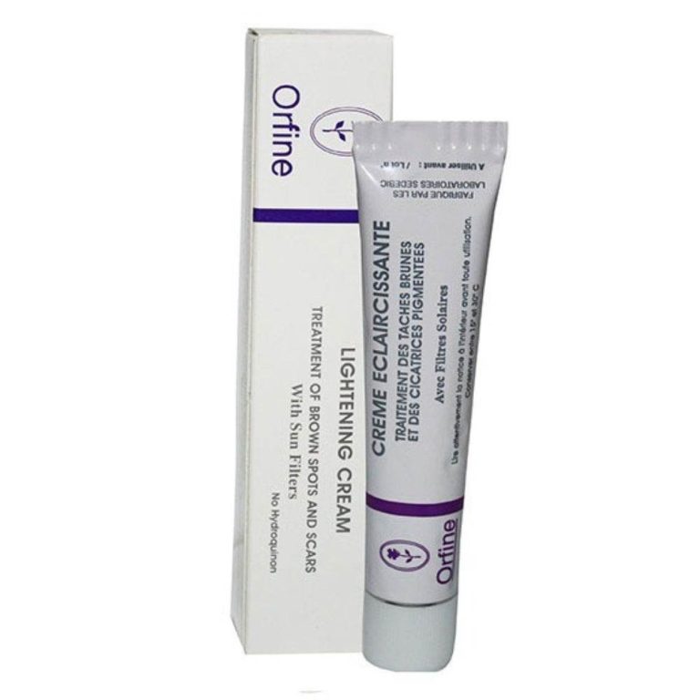 ORFINE Crème Éclaircissante Anti-Taches Brunes 50ml Acide Kojique Vitamine C Uniformise Teint Éclat