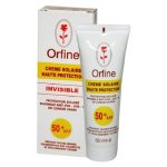 Orfine Écran Solaire en Crème Invisible Spf50