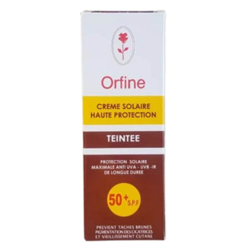 Orfine Écran Solaire en Crème Teintée Spf50 Orfine Écran Solaire en Crème Teintée Spf50