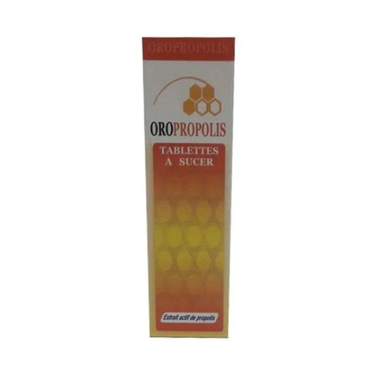 OROPROPOLIS 20 Tablettes à Sucer Propolis Hygiène Buccale Gorge Maux Gorge Apaisante Antibactérienne