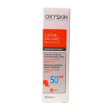 Oxyskin Crème Solaire Peaux Grasses Anti-Taches SPF50+ Fini Mat Légère 40ml