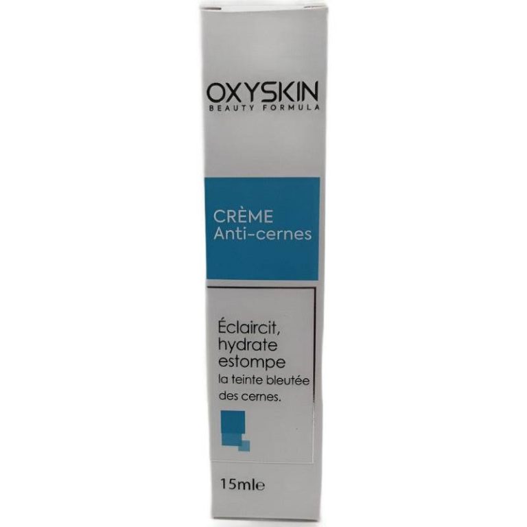 Oxyskin Crème Anti-Cernes Contour Yeux Décongestionne Illumine Hydrate 15ml