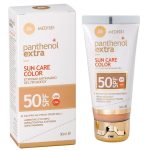 PANTHENOL EXTRA Sun Care SPF 50 Gel Teinté Visage 50ml Protection Solaire