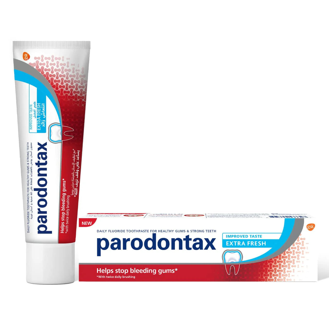 PARODONTAX Dentifrice Extra Fresh 100ml Anti-Saignement Gencives Saines Fraîcheur Intense PARODONTAX Dentifrice Extra Fresh 100ml Anti-Saignement Gencives Saines Fraîcheur Intense
