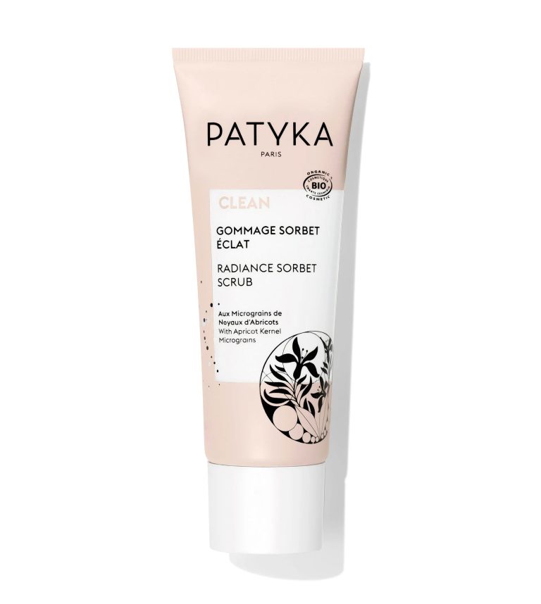 PATYKA Gommage Sorbet Éclat 50ml Abricot Algue Rouge Framboise Bio Visage