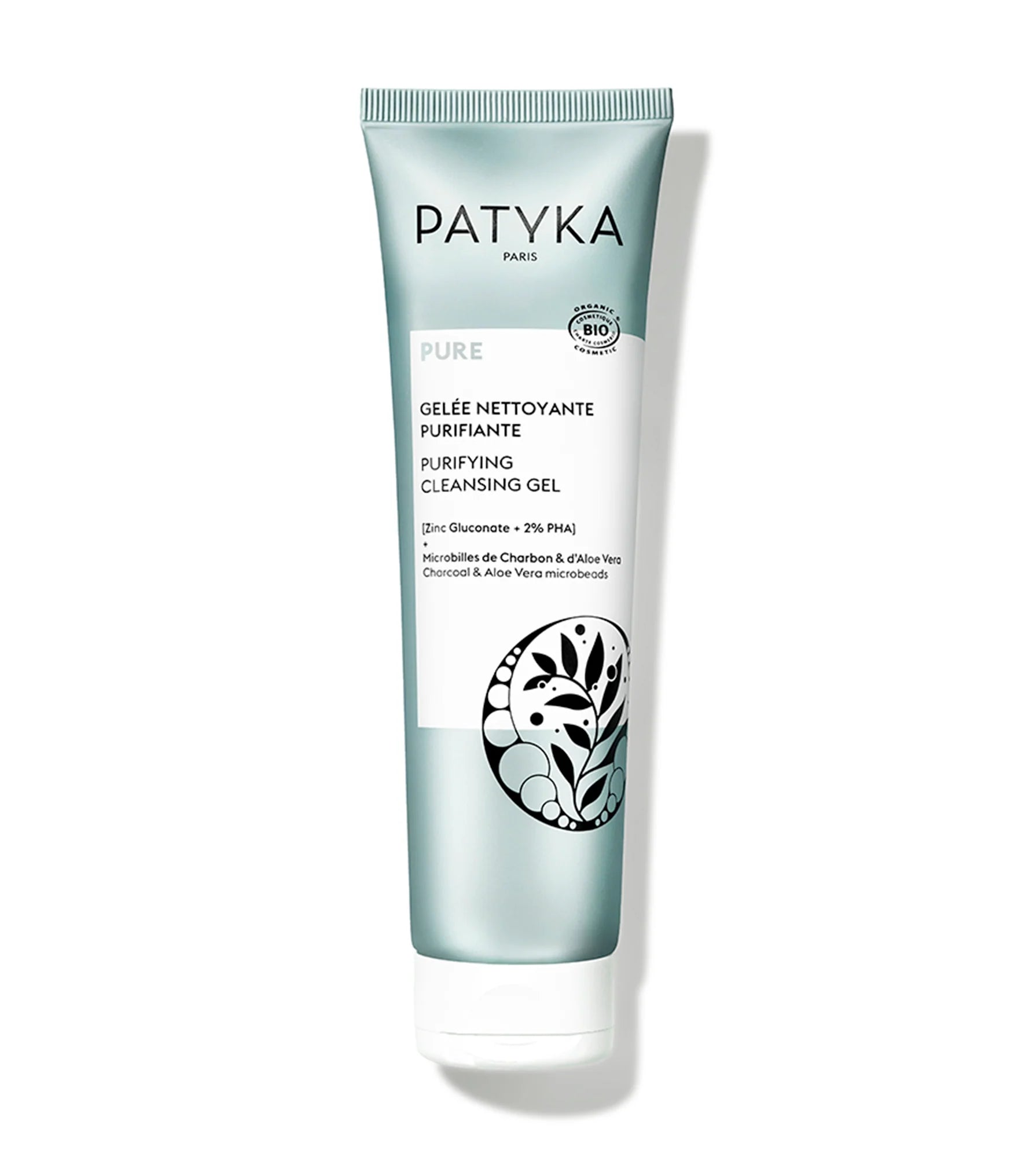 PATYKA Gelée Nettoyante Purifiante 150ml Charbon Bardane Bio Peaux Mixtes PATYKA Gelée Nettoyante Purifiante 150ml Charbon Bardane Bio Peaux Mixtes