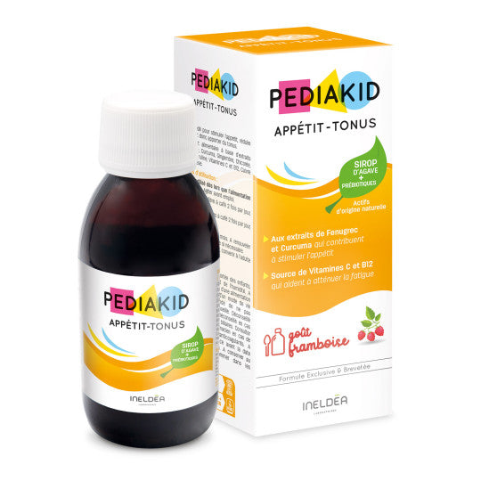 PEDIAKID Sirop Appétit-Tonus 125ml Complément Alimentaire Enfant Stimulant Appétit Vitalité Croissance PEDIAKID Sirop Appétit-Tonus 125ml Complément Alimentaire Enfant Stimulant Appétit Vitalité Croissance