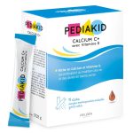 PEDIAKID Calcium C+ Vitamine D 14 Sticks Croissance Osseuse Enfants Immunité