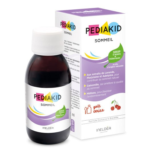 PEDIAKID Sirop Sommeil 125ml Complément Alimentaire Enfant Aide à l&rsquo;Endormissement