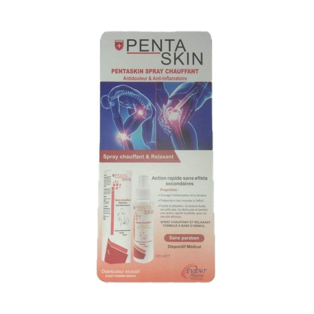Penta Medical Skin Spray Chauffant Anti Douleur 125ml Penta Medical Skin Spray Chauffant Anti Douleur 125ml