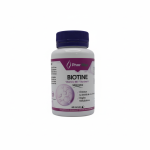 PHORMAX Biotine 60 Gélules Complément Alimentaire Biotine 5000mcg Cheveux Ongles Peau Croissance Fortification Beauté