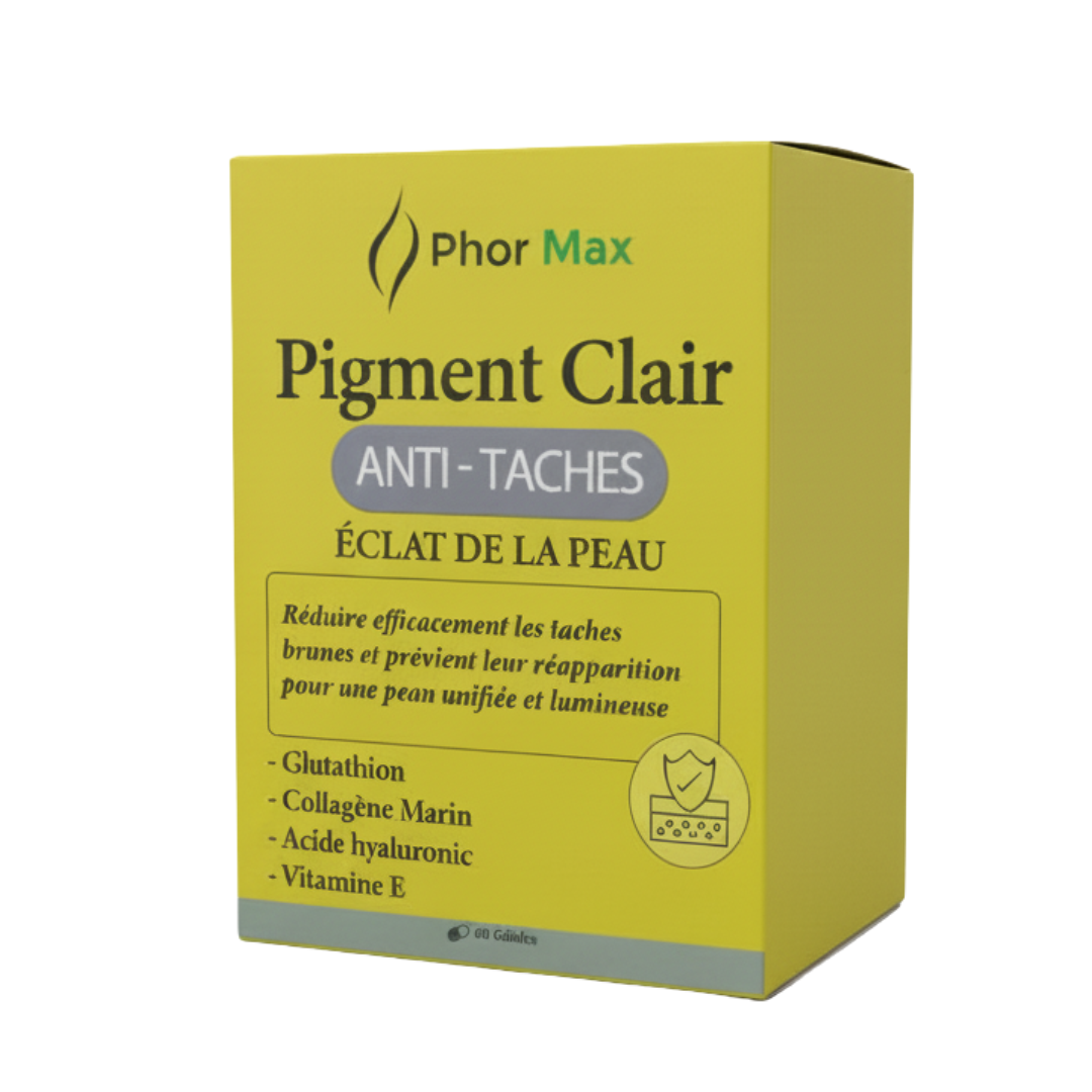 PHORMAX Pigment Clair Anti-Taches 60 Gélules Complément Alimentaire Éclat PHORMAX Pigment Clair Anti-Taches 60 Gélules Complément Alimentaire Éclat