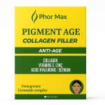 PHOR MAX Pigment Age Collagen Filler 60 Gélules Anti-Âge Collagène Vitamine C Zinc Éclat Taches Brunes