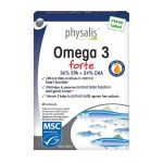 Physalis Oméga 3 Forte 60 Gélules EPA DHA Cœur Cerveau Vision Vitamine E