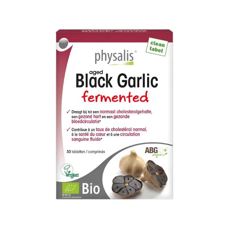 Physalis Black Garlic Fermented 30 Comprimés Physalis Black Garlic Fermented 30 Comprimés