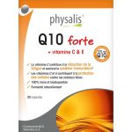 Physalis Q10 Forte 30 Gélules Coenzyme Q10 Vit C & E Énergie Cellulaire