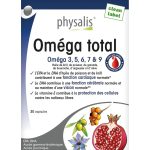 Physalis Oméga Total 3-5-6-7-9 30 Capsules Cœur Cerveau Vision Peau