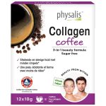 Physalis Collagen Coffee 3en1 Café Arabica Collagène MCT Coco 12 Sachets
