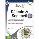 Physalis Détente & Sommeil Bio 45 Comprimés Valériane Relaxation Nuit