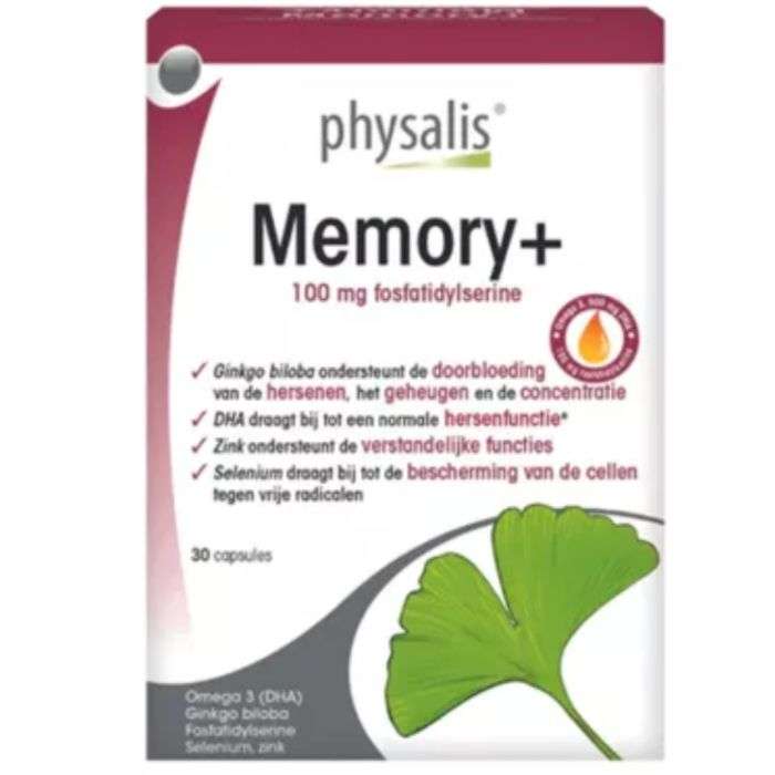 PHYSALIS Memory + 30 capsules PHYSALIS Memory + 30 capsules
