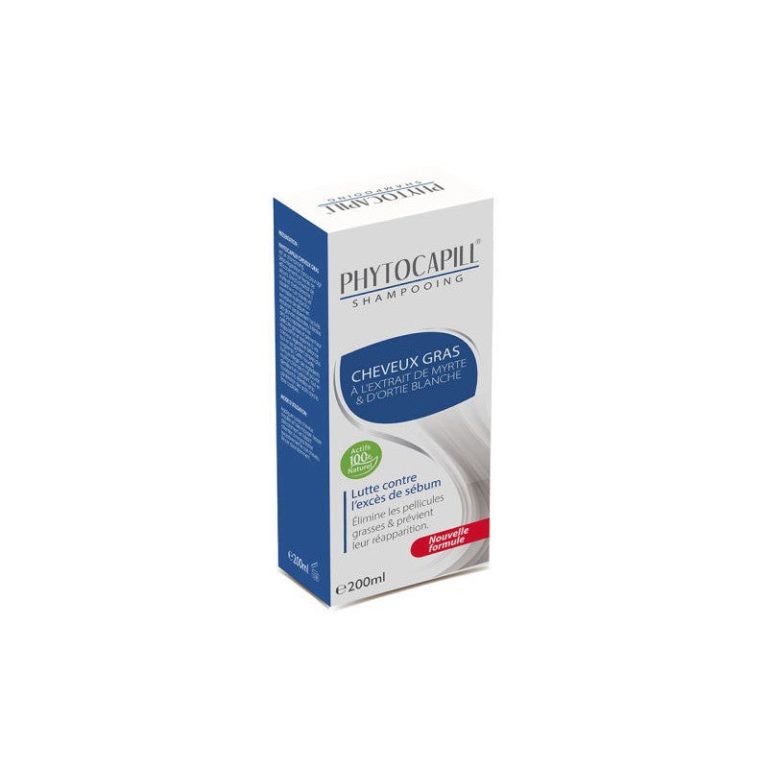 Phytocapill Shampoing Cheveux Gras à L’extrait de Myrte et D’ortie