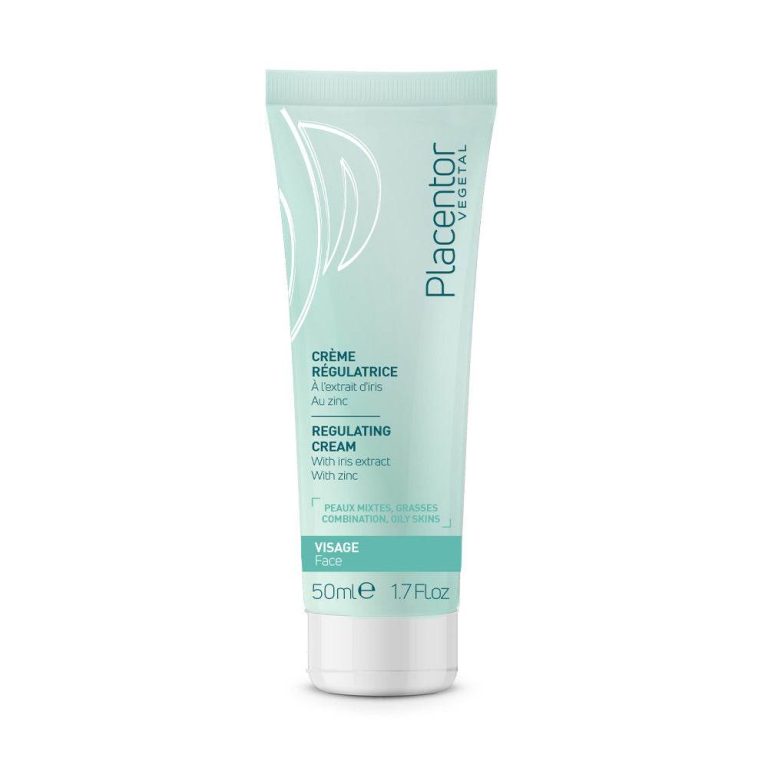Placentor Crème Régulatrice 50ml Matifiante Peaux Mixtes à Grasses