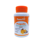 POWERVIT Propolis 350mg 60 Gélules Immunité Naturelle Antibactérien Antiviral Gorge Défenses Hiver