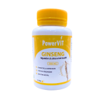 POWERVIT Ginseng 500mg 60 Gélules Énergie Vitalité Adaptogène Performance Physique Mentale Endurance