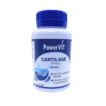 POWERVIT Cartilage de Requin 900mg 60 Gélules Articulations Souples Mobilité Anti-Inflammatoire Immunité