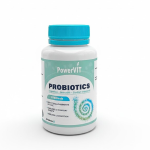 POWERVIT Probiotics 60 Gélules Complément Alimentaire Flore Intestinale Digestion Immunité Transit