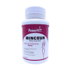 POWERVIT Minceur 400mg 30 Gélules Brûle-Graisses Perte Poids Métabolisme Détox Minceur Naturel