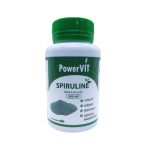 POWERVIT Spiruline 500mg 120 Comprimés Super-Aliment Énergie Vitalité Protéines Immunité Détox