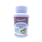 POWERVIT Ashwagandha 300mg 60 Gélules Anti-Stress Adaptogène Énergie Vitalité Équilibre Nerveux Complément Alimentaire
