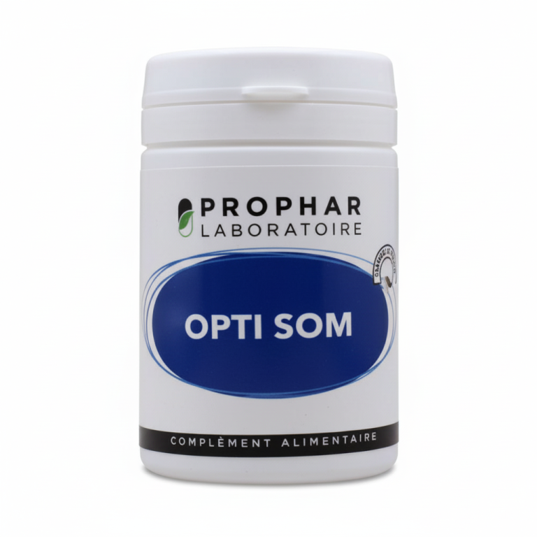 PROPHAR Opti-Som 50 Gélules Sommeil Réparateur Relaxation Troubles Sommeil Endormissement Qualité Naturel