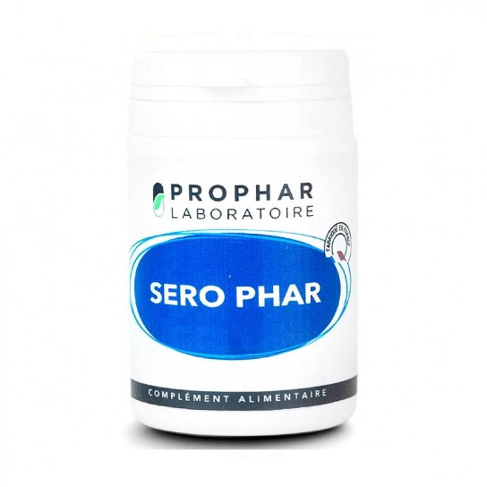 PROPHAR Sero Phar 50 Gélules Tryptophane Sérotonine Calme Sérénité Sommeil Humeur Stress Anxiété PROPHAR Sero Phar 50 Gélules Tryptophane Sérotonine Calme Sérénité Sommeil Humeur Stress Anxiété
