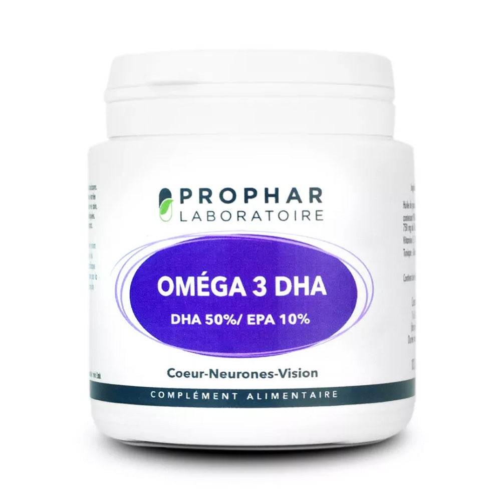 Prophar Oméga 3 DHA 100 Capsules Prophar Oméga 3 DHA 100 Capsules