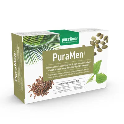PURASANA Puramen 30 Comprimés Complément Alimentaire Homme Vitalité Énergie PURASANA Puramen 30 Comprimés Complément Alimentaire Homme Vitalité Énergie