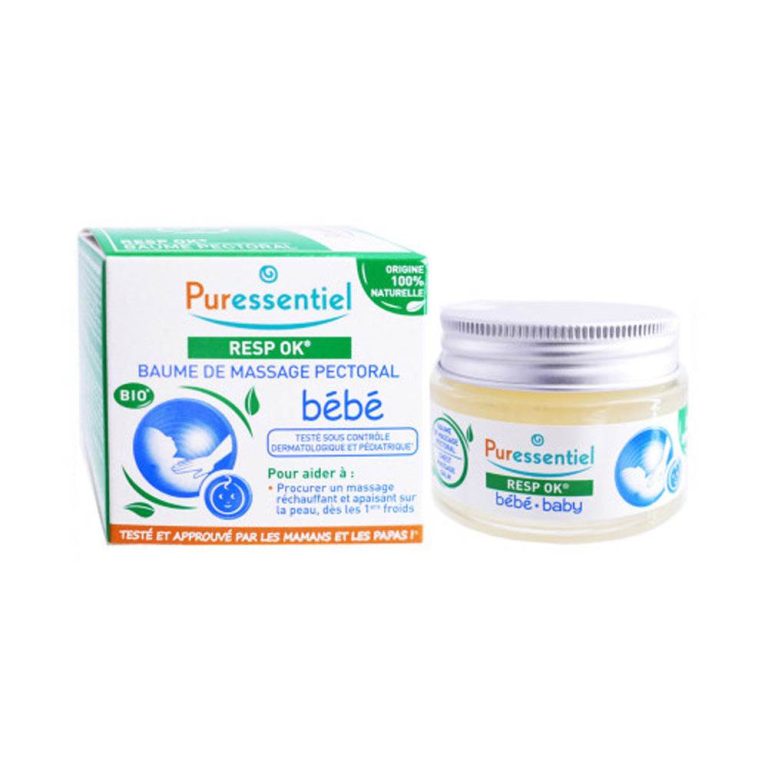 Puressentiel Baume De Massage Pectoral Bébé Resp&rsquo;OK® 30ml