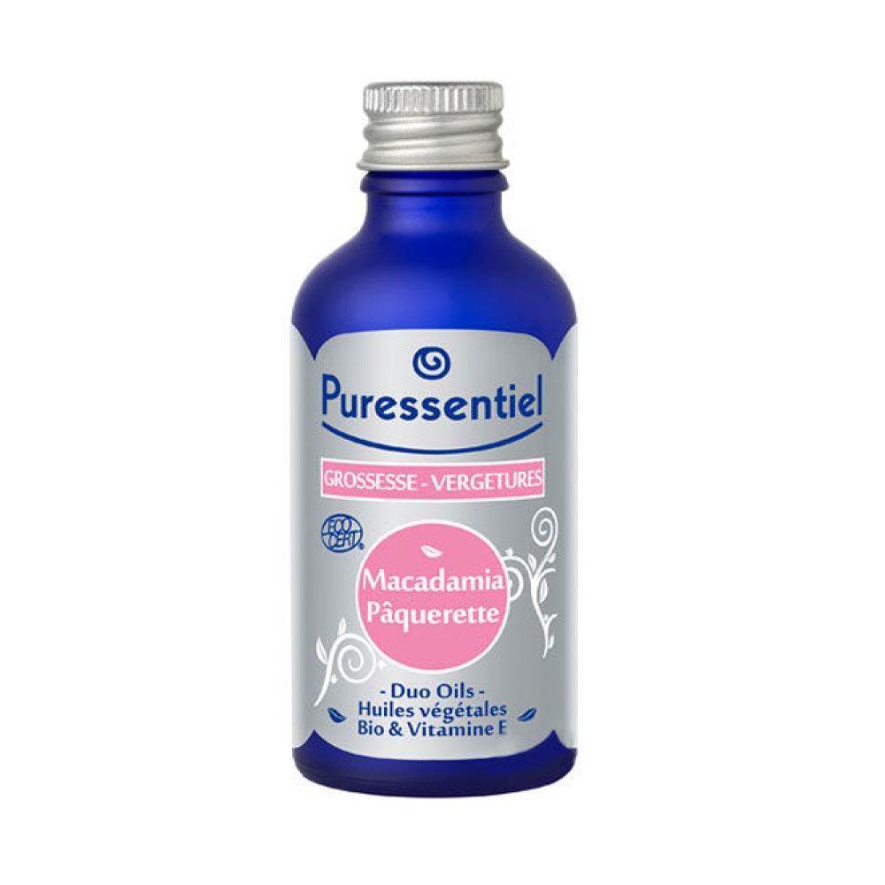 Puressentiel Duo-Oils huile végétale grossesse vergeture 50ml Puressentiel Duo-Oils huile végétale grossesse vergeture 50ml