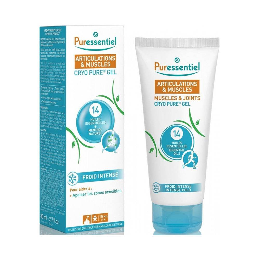 Puressentiel Articulation Et Muscles Cryo Pure Gel 14H Roller 80ml Puressentiel Articulation Et Muscles Cryo Pure Gel 14H Roller 80ml