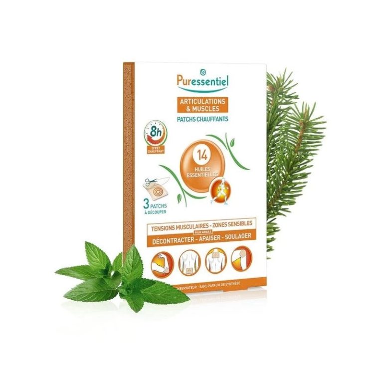 Puressentiel Articulation et Muscles Patchs Chauffants Boite 3