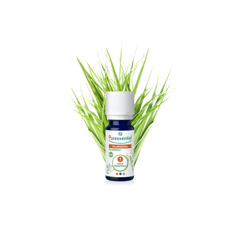 PURESSENTIEL PALMAROSA Huile Essentielle BIO 10 Ml PURESSENTIEL PALMAROSA Huile Essentielle BIO 10 Ml