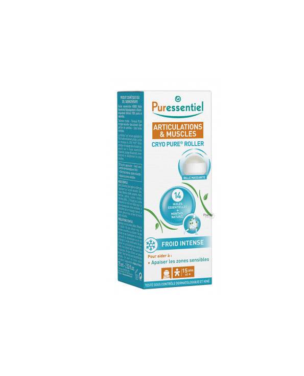 Puressentiel Articulation Et Muscles Cryo Pure Gel roller 14H Roller 75ml Puressentiel Articulation Et Muscles Cryo Pure Gel roller 14H Roller 75ml