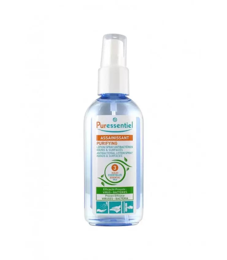 PURESSENTIEL ASSAINISSANT LOTION SPRAY ANTIBACTERIEN 80ML PURESSENTIEL ASSAINISSANT LOTION SPRAY ANTIBACTERIEN 80ML