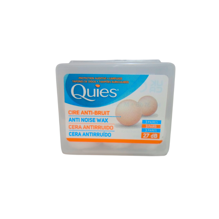 Quies Cire Naturelle Tubes 3 Paires