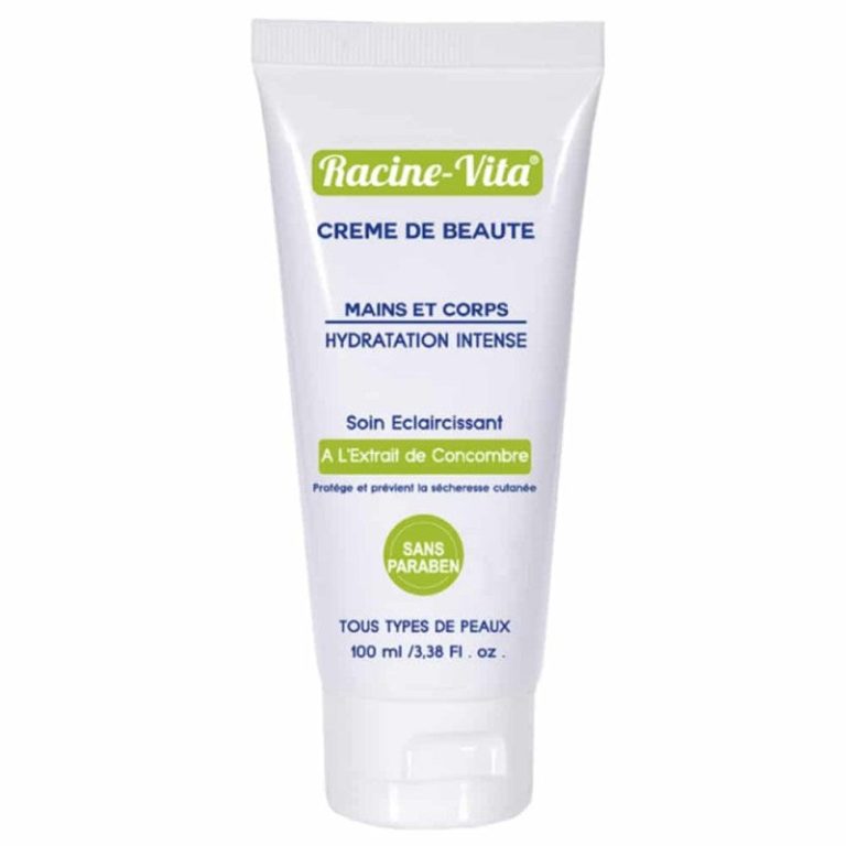 Racine-Vita Creme de Beaute Mains et Corps A l Extrait de Concombre
