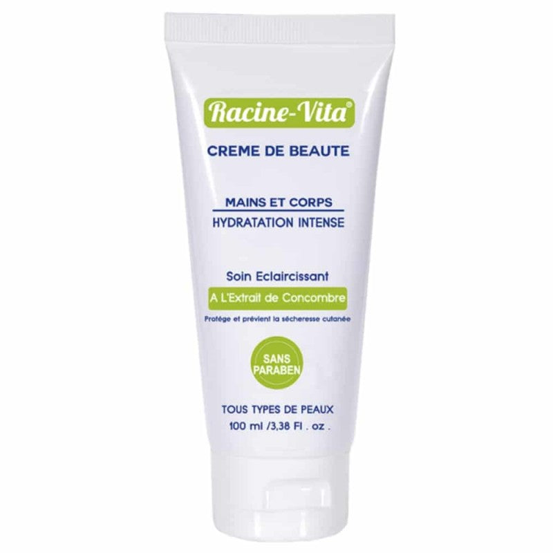 Racine-Vita Creme de Beaute Mains et Corps A l Extrait de Concombre Racine-Vita Creme de Beaute Mains et Corps A l Extrait de Concombre