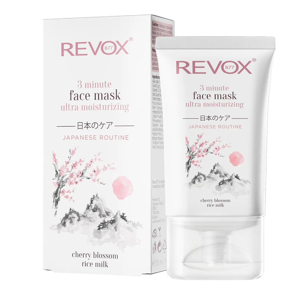 Revox - japanese ritual 3 minute ultra moisturizing face mask, 30 ml Revox - japanese ritual 3 minute ultra moisturizing face mask, 30 ml